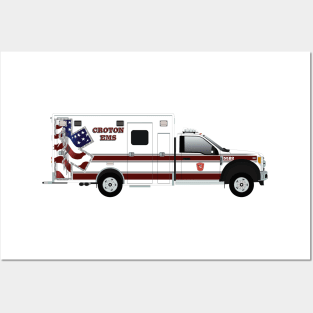 Croton EMS Ambulance Posters and Art